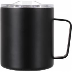 Lifeventure Insulated Mountain Mug, Black - Termokrus
