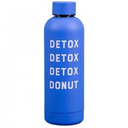 Yes Studio Detox Donut Vandflaske - Blå drikkeflaske