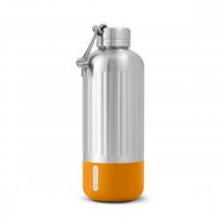 Black + Blum Explorer Insulated Bottle Small 850 Ml - Silver/Orange - Str. 850ml - Termoflaske