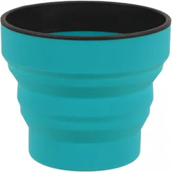 Lifeventure Silicone Ellipse Fleximug, Teal - Kop