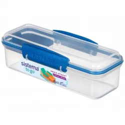 Sistema Snack Attack To Go 410 Ml - Ocean Blue - Madkasse - Opbevaring